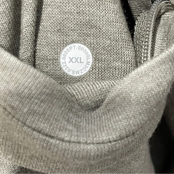 Lululemon Soft Knit Long Sleeve Overshirt Size XXL Gray